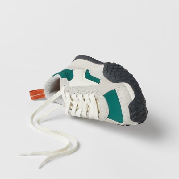 NWT ZARA KIDS/ LEATHER SNEAKERS 507 - REF 3307/130 KIDS 5, 2.5, 2 - Picture 6 of 8